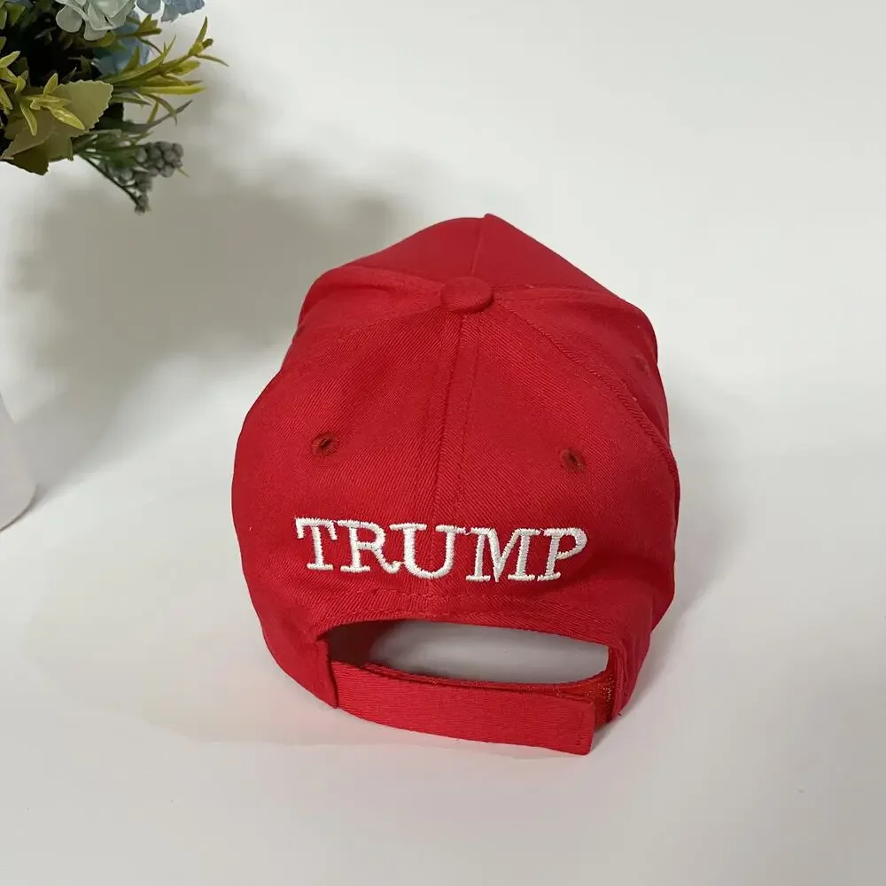 Donald Trump MAGA Hat Embroidered Adjustable Baseball Cap US